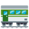 Railway Car emoji on Emojione